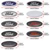 NGGU1 58mm Aluminum Car Steering Wheel Badge Emblem Overlay For Ford Focus F150 Ranger Mondeo Kuga Auto Tuning Styling Accessories