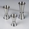 304 Stainless Steel Double-Ended Cocktail Measuring Cup (15/30ml Oz) With Rolled Edge 30/60ml Measuring Glass