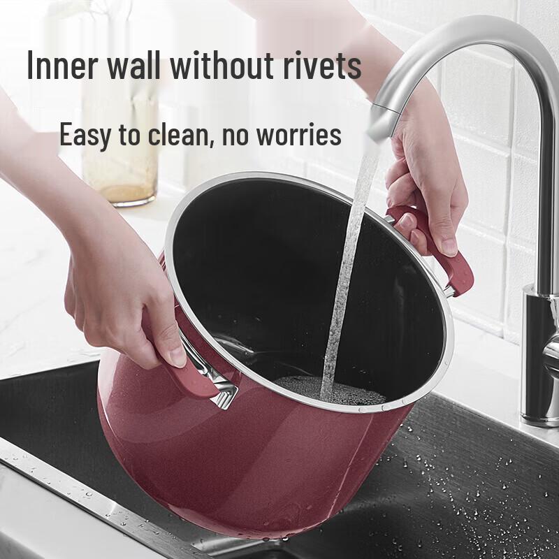COOKER KING 22cm Enamel Multi-Cooker Pot