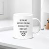 Ceramic Mug 11 Oz Double-Sided Print Microwave Safe Hidden Message Funny Coffee Cup for Home Office Use