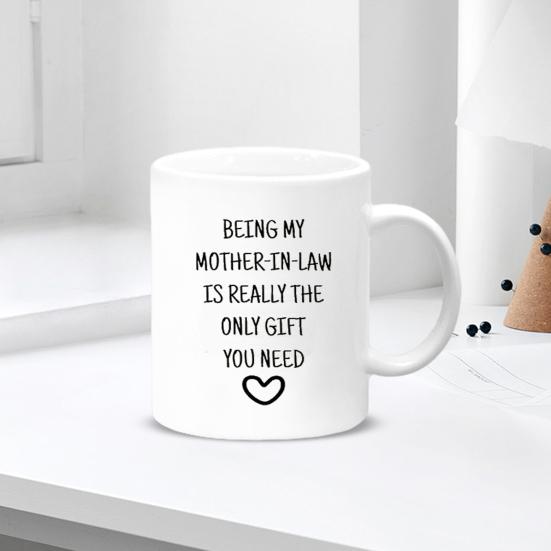 Ceramic Mug 11 Oz Double-Sided Print Microwave Safe Hidden Message Funny Coffee Cup for Home Office Use