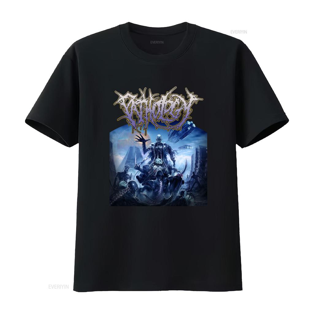 Pathology T Shirt Lords Of Rephaim Medium Sevared Records Gothic Horror vintage Washed Versatile fashion Comfortable Stylish