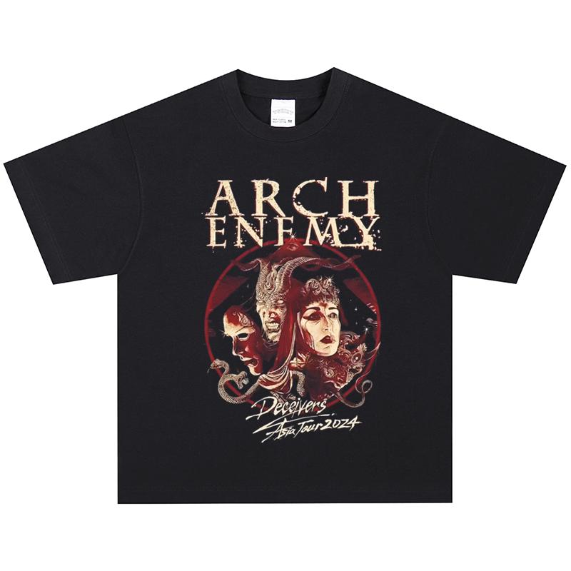 Футболка Arch Enemy, Мягкая ткань, Повседневная S