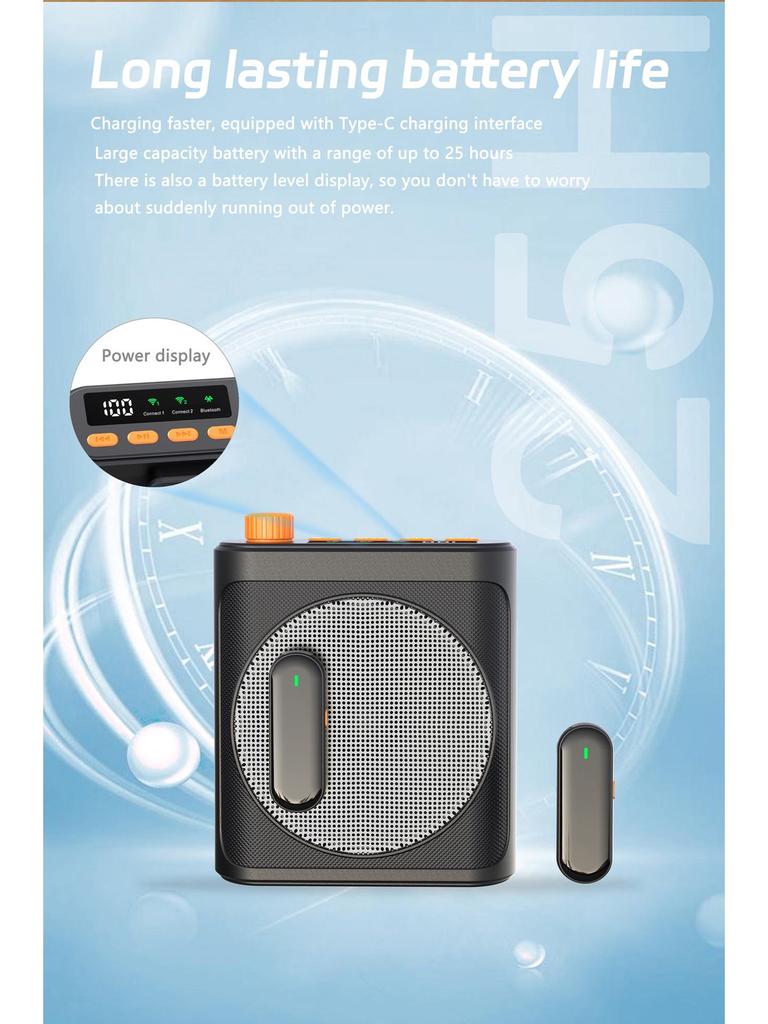 M29 Wireless Portable Lapel Microphone with Charging Case for Live Broadcast and Recording