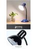 Eye-Care LED Desk Lamp: Minimalist Plug-In for Study, Dorm, or Office