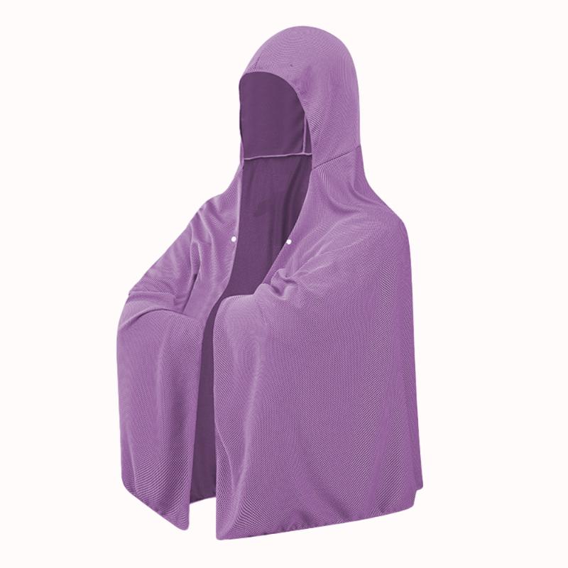Ice Cool Beach Poncho Cover Up, Quick Dry Super Absorbent Oversized Hooded Towel Wrap For Swimming Beach Pool Travel