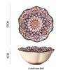 Moroccan Rose Ceramic Sauce Dish Set (5-piece)