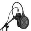 Dual Layer Metal Mesh Microphone Pop Guard Microphone Pop Filter for Enhanced Sound Quality in Recordings