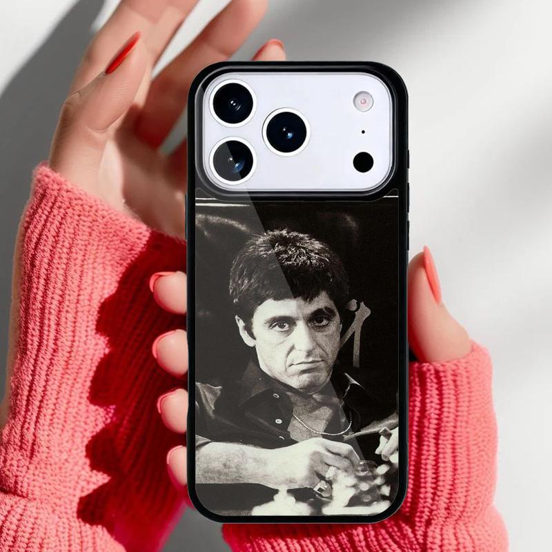 

Al Pacino Scarface Phone Case for iPhone 17 16 15 14 13 Pro Max Back Cover for 12 11 Pro Coque iPhone 13 Pro