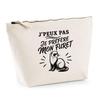 Toiletry Bag - PLANETEE - I Can't Minimalist - Beige - 100% Cotton - 3 L