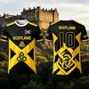 2026 Summer Scottish Men's T-shirts, Summer Football Jerseys, Stylish 3D Print, Casual Women's Short-Sleeve Shirts, Men's Sports Shirts