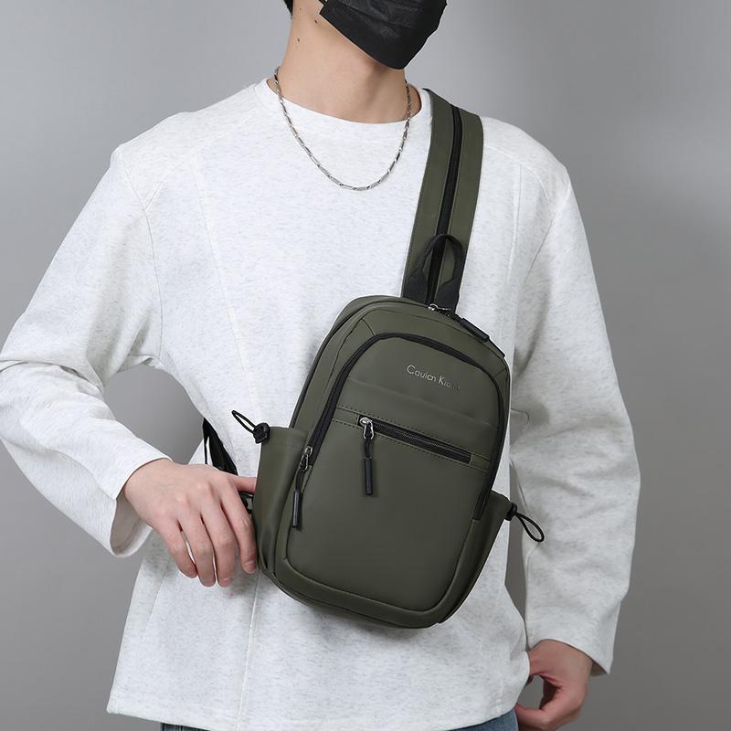 Men's Large Capacity Chest Bag Travel Backpack Multi-function Backpack