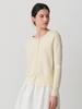 LE STUDIO Textured Button Knit Cardigan (Lye)