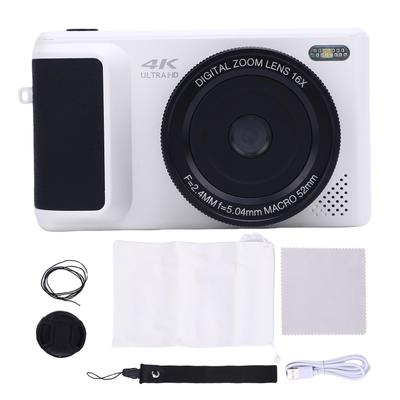 Ψηφιακή Κάμερα 4K για Φωτογραφία 64MP HD Αυτόματη Εστίαση Ψηφιακό Ζουμ 16X Ρετρό Mirrorless Βιντεοκάμερα