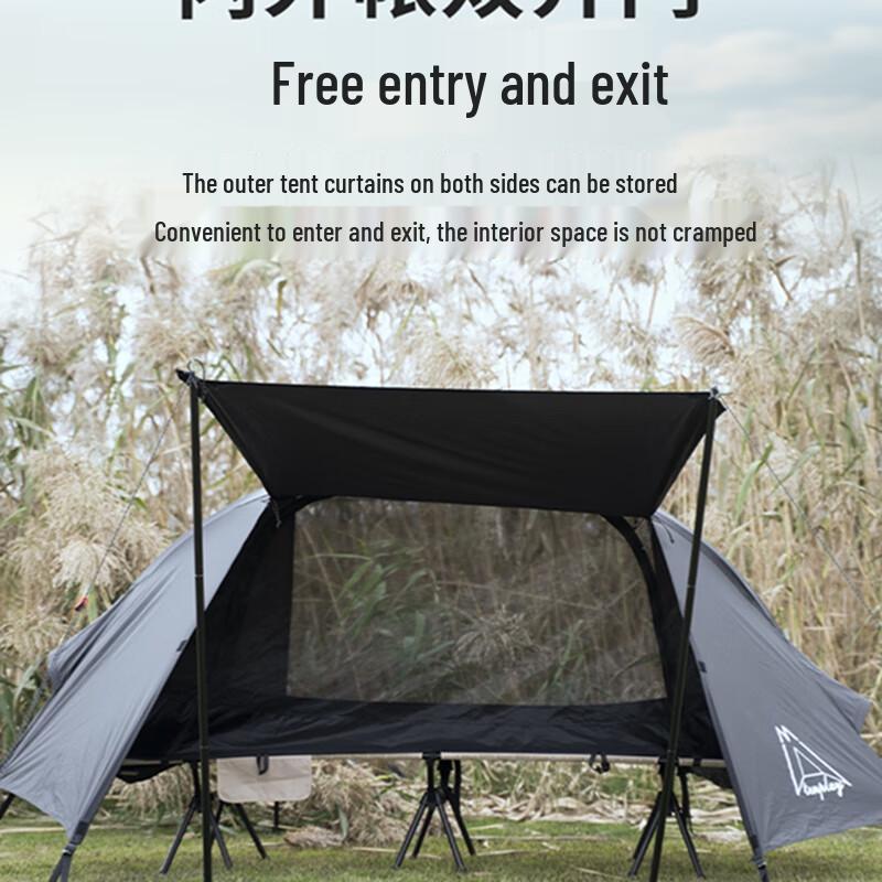 NuFeng Portable 2-4 Person 3-Season Camping Tent