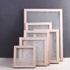 Handcraft Wooden Recycling Wooden paper holder Paper Making Screen Mould Screen Frame Screen Frame