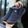 Cotton Shoes for Men  Couple Winter Shoes Warm Thicken Wool Ankle Boots Non-slip Snow Boots Plus Size Waterproof Work Shoes