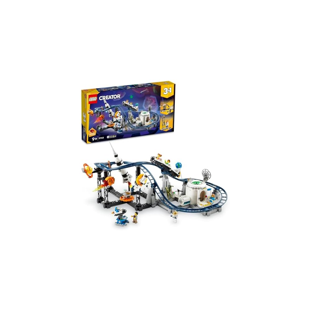 

LEGO Creator Space Roller Coaster 874 Pieces Building Toy for Kids Age 9-11