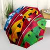 1pc Colorful Dogs Spotted Pals Automatic Open/Close Umbrella 8-Rib Strong Frame, Portable Travel Umbrella for Women & Men, 060