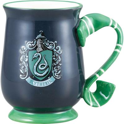 Taza "Harry Potter" con Bufanda, Aprox.. 450ml, Diseño Slytherin, SAN3739-2