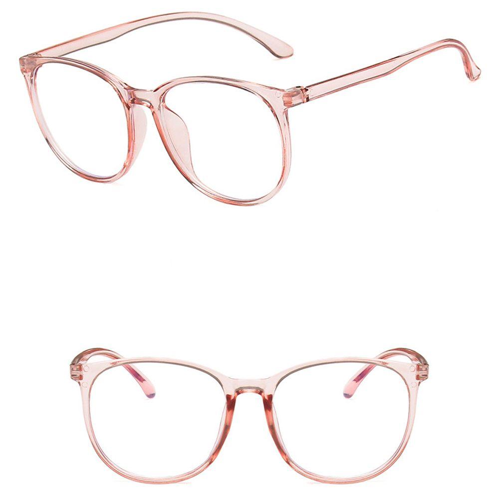 Big Round Frame Optical Glasses Computer Eyeglasses Anti-blue Light Glasses Round Eyewear