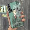 S-Spy X Family Phone Case For Samsung S26 S25 Plus S20 S20 Plus S22 Ultra S23 FE S21 Plus S21 Ultra Glass Cover