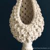 Handmade Nordic Bohemian Woven Tapestry Net Bag for Air Plants & Flowers