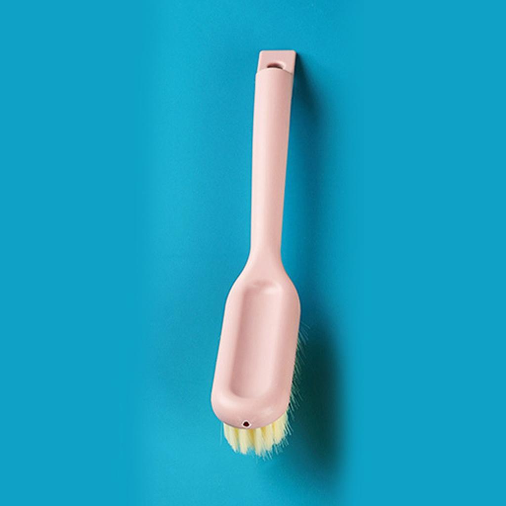 Shoe Cleaning Brush Versatile Soft Handle Shoe Scrub Brush for Bathroom Kitchen