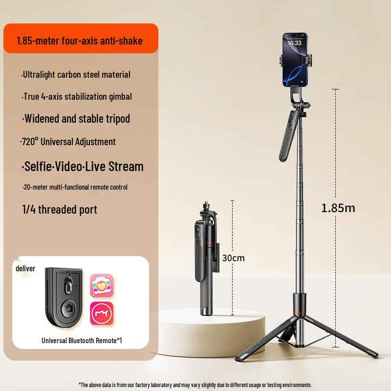 2026 Portable Bluetooth Selfie Stick & Tripod with Remote