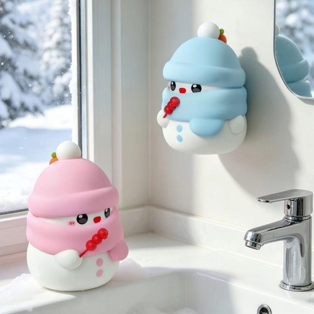 1200mAh Foam Soap Dispenser Snowman Shape Automatic Soap Dispenser Kitchen