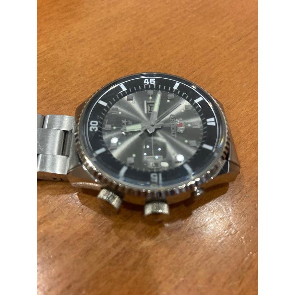 Used ORIENT Vintage Automatic Watch Three Star Rotating Inner Bezel
