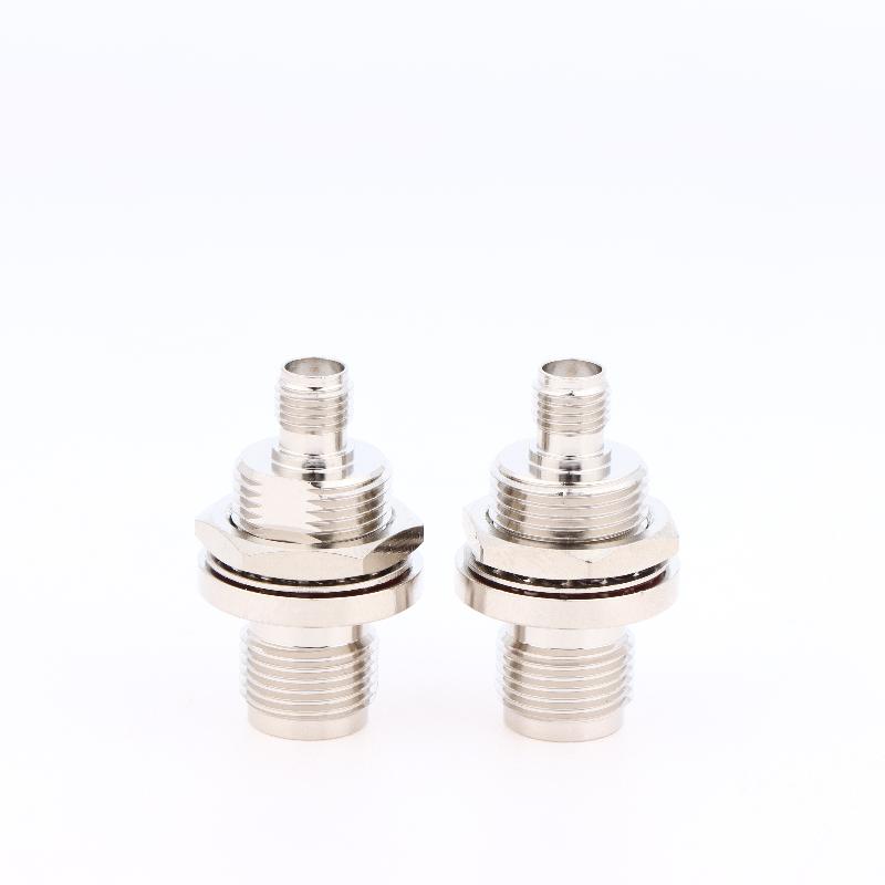 TNC SMA Female Adapter Bulkhead Connector Precision Mount for 2 Way Radio RF Testing Scenarios