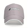 Limp Bizkit Snapback Baseball Cap - Breathable Lightweight, Black with White Logo and Fishbone Design, Machine Washable Outdoor