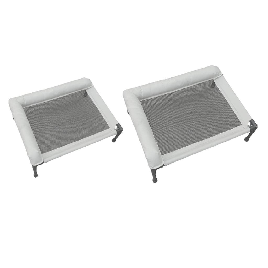 Cooling Elevated Cat Bed Dog Couch Comfortable Breathable Wear Resistant Portable Raised Pet Cot