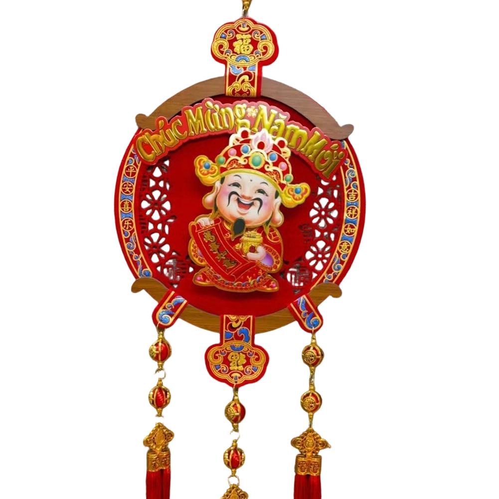 

Vietnamese New Year Decoration Decoration Festive Ornament Nodding God Automatic Motion Mechanism Wall Or Door Display