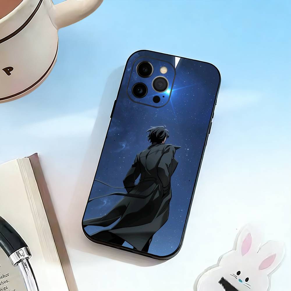 A-Anime Isekai ORV Phone Case For iPhone 17,16,15,14,13,12,11 Plus,Pro Max,XS,Soft Silicone Black Cover