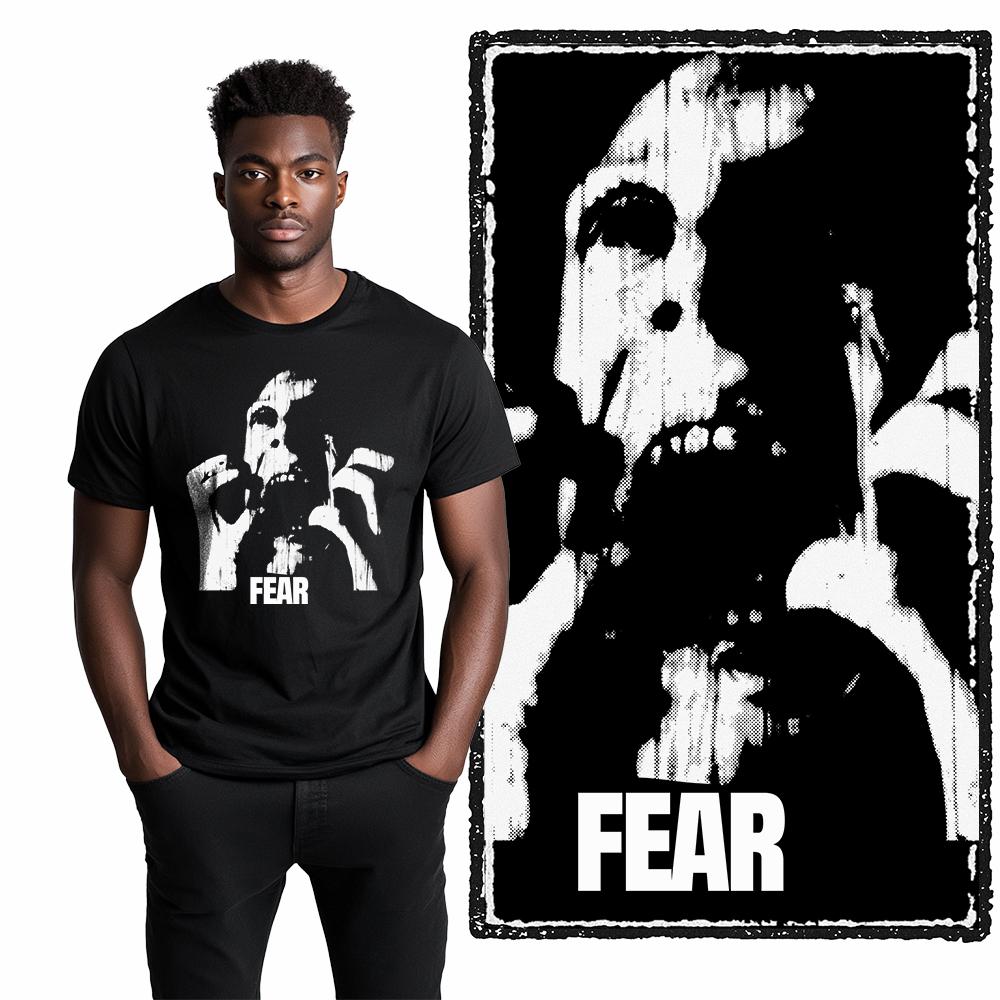 Coolmind U0059 Fear Emotion Exclusive Graphic Men Tshirt Big Size 100% Cotton Men T Shirt Cool Tee Shirts Tops