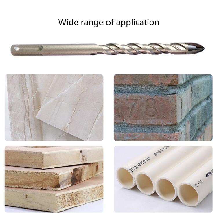 Versatile Drill Bit Porcelain Drill Bit High Wear Resistance For Wood And Plastic With Optimized Heat Dissipation Design