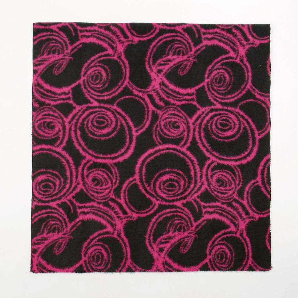 2024 Autumn/Winter New Printed Cashmere Like Long Scarf Shawl Women'S Warm Scarf Shawl Thickened With Velvet