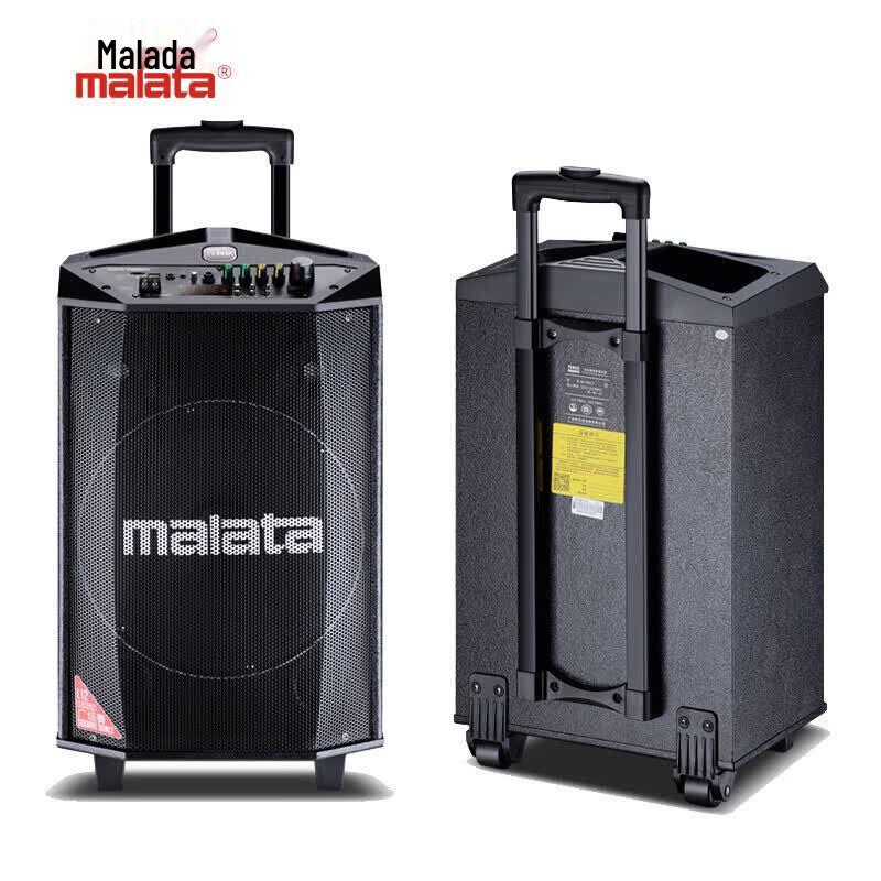 Malata L12 Professional Portable Bluetooth Speaker with Dual Wireless Microphones (CN Version)