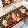 Starman Cute Girl Desk Mat - Large Mouse Pad for Students and Office
