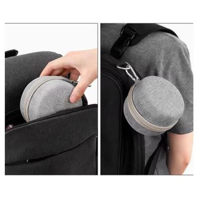 Watch Storage Bag EVA Hard Shell Universal Gray Black Watch Bags Shock-Resistant Smartwatches Zippered Container Box
