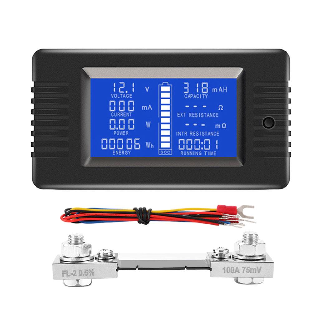 

Точність та надійність в поєднанні Цифровий вольтметр амперметр для електричних ланцюгів Вимірювач напруги Вольтметр постійного струму Довговічність