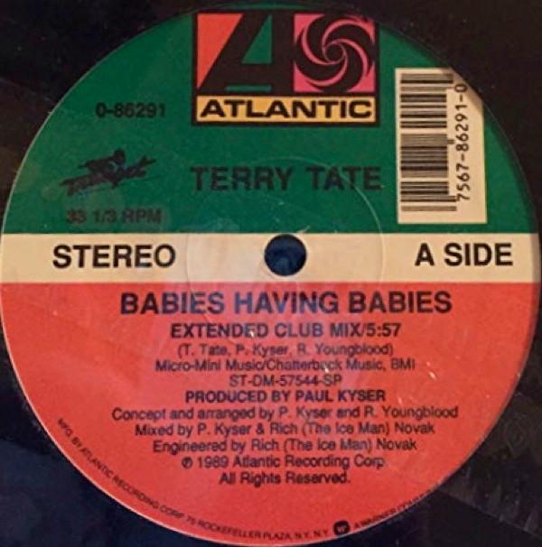 

12inch Record TERRY TATE - Babies Having Babies 086291 Atlantic 1989 US Soul/Funk Used