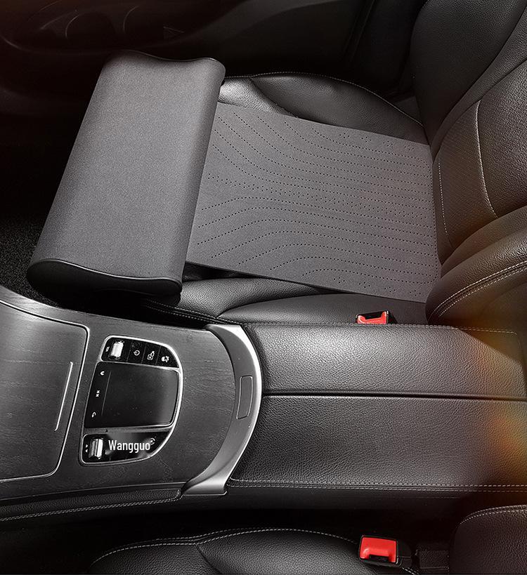 Universal Memory Foam Car Seat Leg Rest Cushion with Extended Support