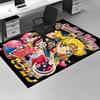 1pc Sailor Moon Anime Cartoon Design Office Carpet Non Slip Rug for Home Decor, Living Room, Bedroom, Game Room Perfect
