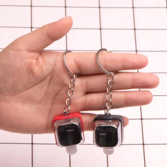 Przycisk do żartów z porażeniem elektrycznym Realistyczny dotyk Brelok Zawieszka Redukcja stresu