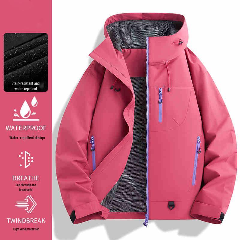 

Женская водонепроницаемая ветровка Woodpecker 2025 Весна/Осень S