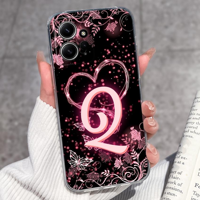 For Redmi Note 12 11 11T Pro Plus 12S 12 Turbo 11S 11SE 5 Plus 5A Pro Phone Cases Star Letters Soft Transparent Silicone Lightweight Back Covers Shell