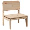 VidaXL Chaises de jardin lot de 2 60x52,5x72 cm bois massif de pin, siège de jardin, chaise d'extérieur, chaise de balcon, 859322